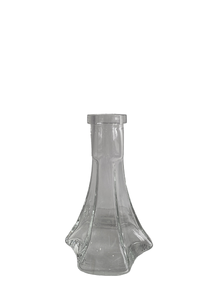 Vessel Glass Pyramid (Design) Glass Vase