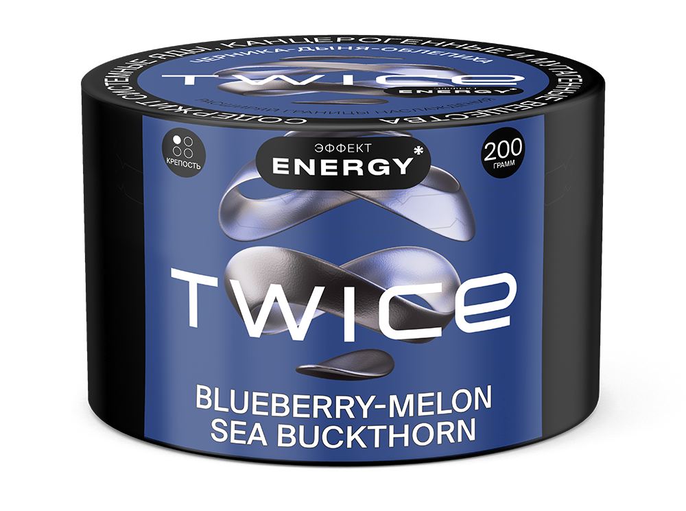 TWICE 200 gr (Blueberry Melon — Stubbleberry) Tobacco 13,30