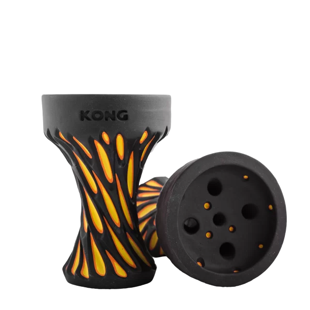 Kong Black Razor (Design Evil) Hookah Bowl
