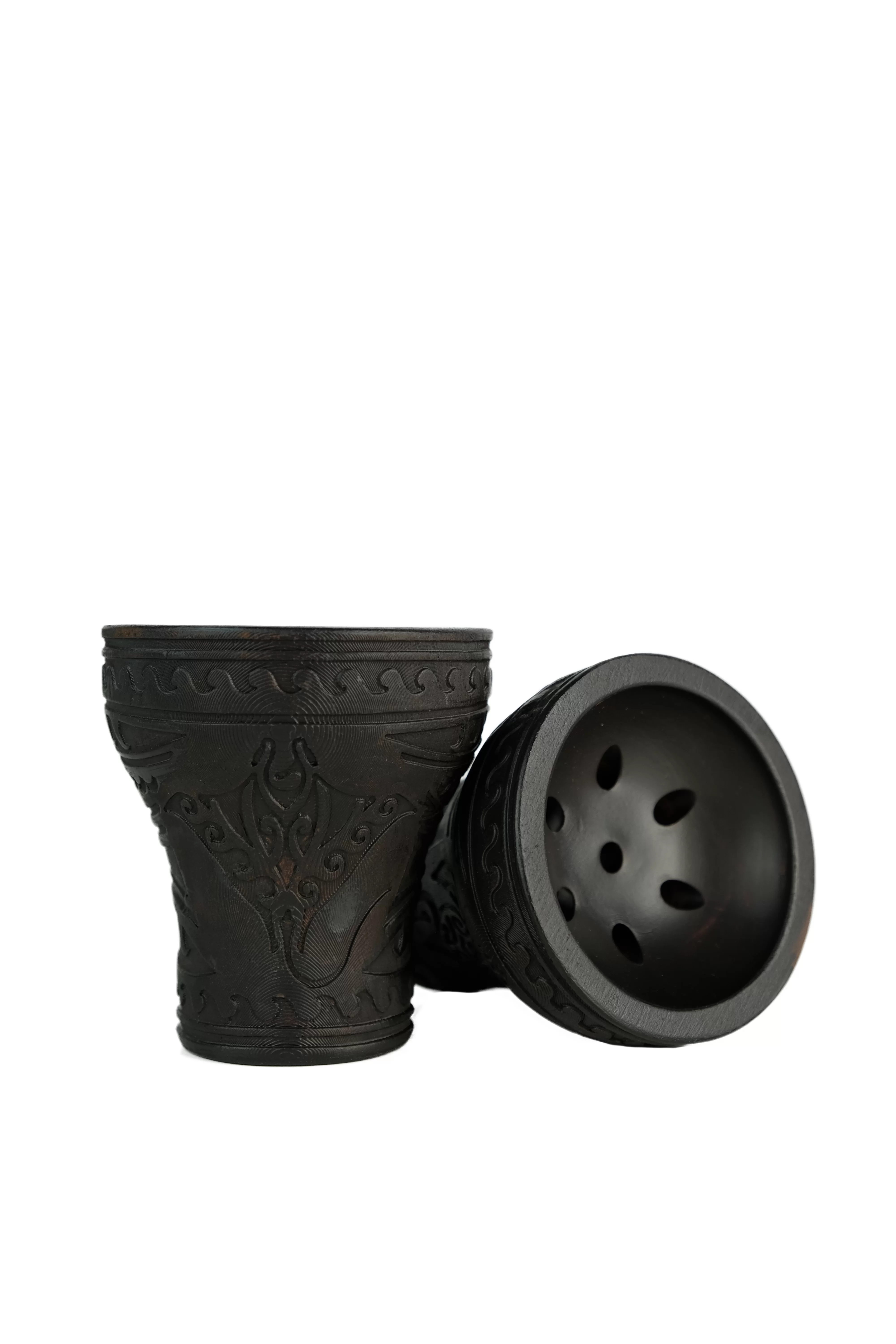 More Black Sea Cramp-Fish (Clay) Hookah Bowl