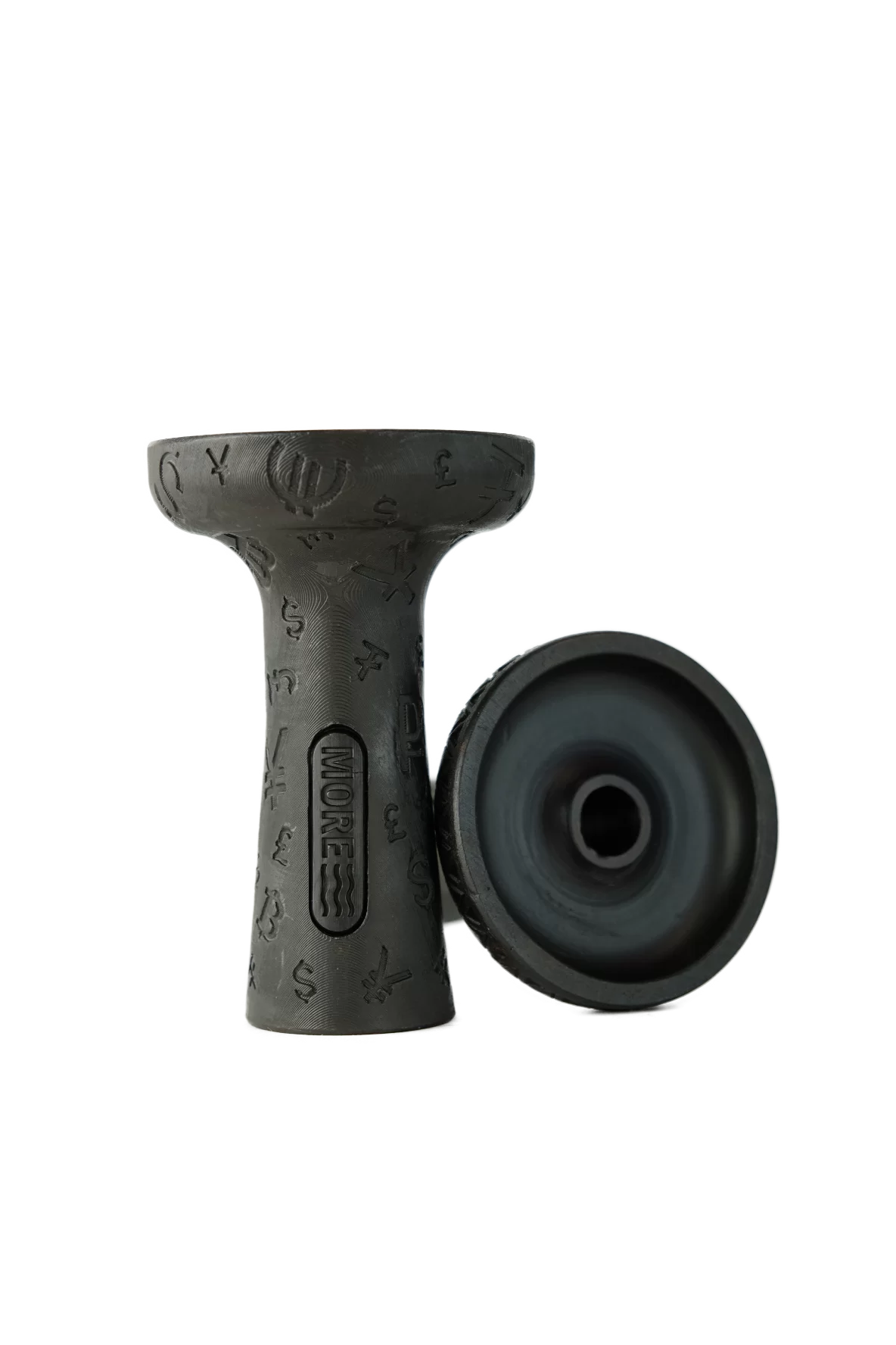 More Phunnel Cash Black (Clay) Hookah Bowl