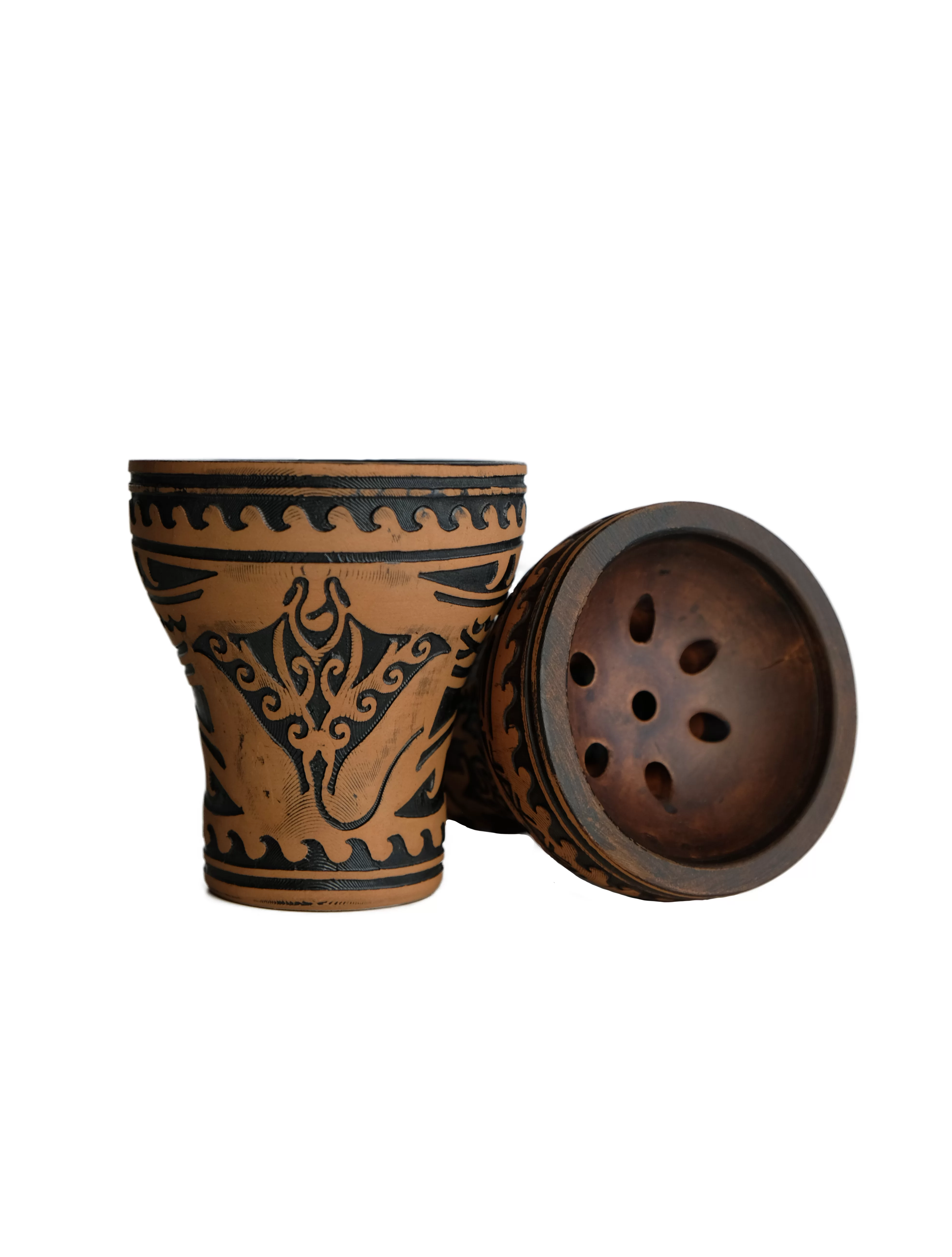 More Sea Cramp-Fish (Clay) Hookah Bowl