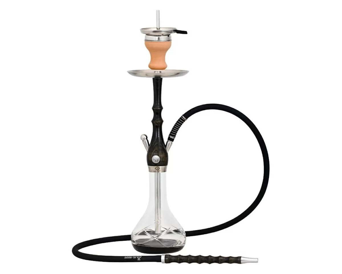 Al-Mani Blacky (Medium) Hookah