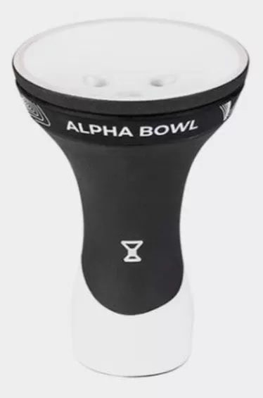Alpha Hookah Race Killer (White Matte) Hookah Bowl