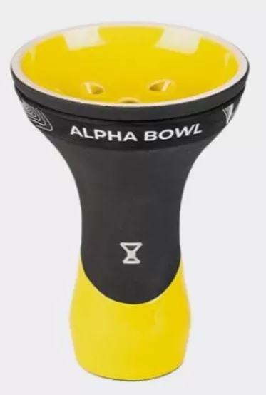 Alpha Hookah Race Killer (Yellow) Hookah Bowl