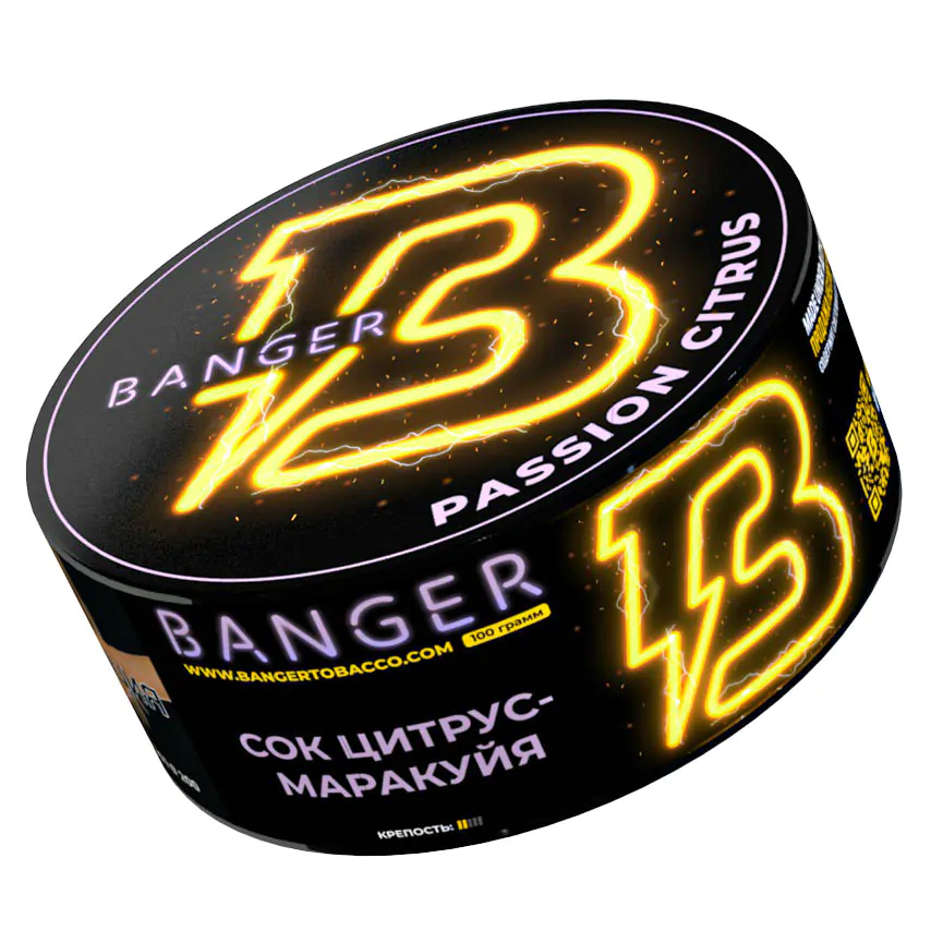 Banger 100 gr (Passion citrus) Tobacco
