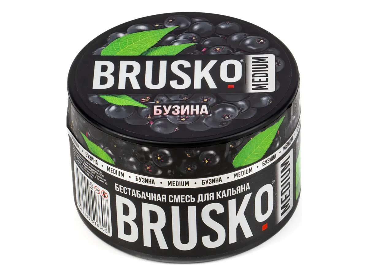 Brusco MEDIUM 250 gr (Elderberry) Tobacco