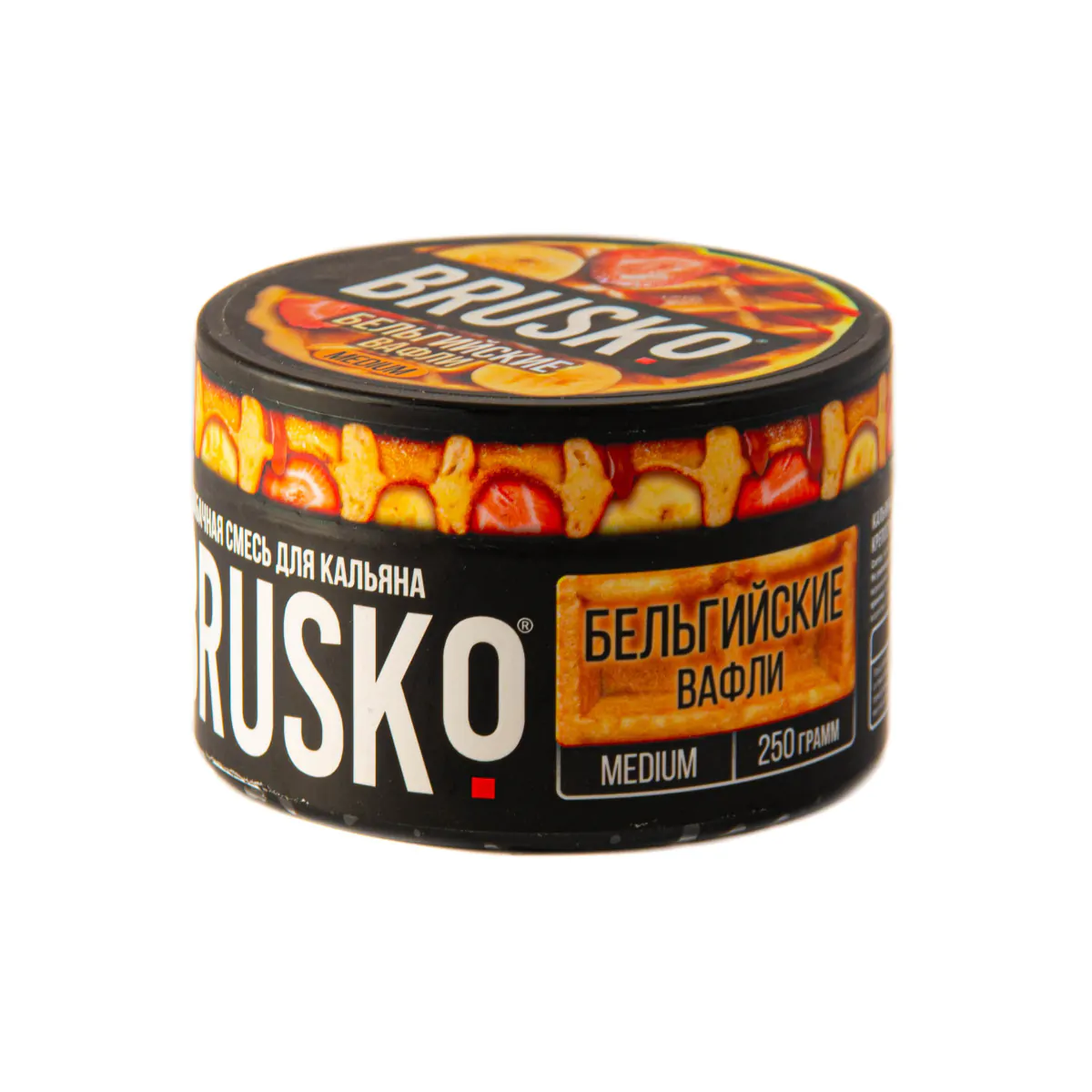 Brusco MEDIUM 250 gr (Belgian waffles) Tobacco