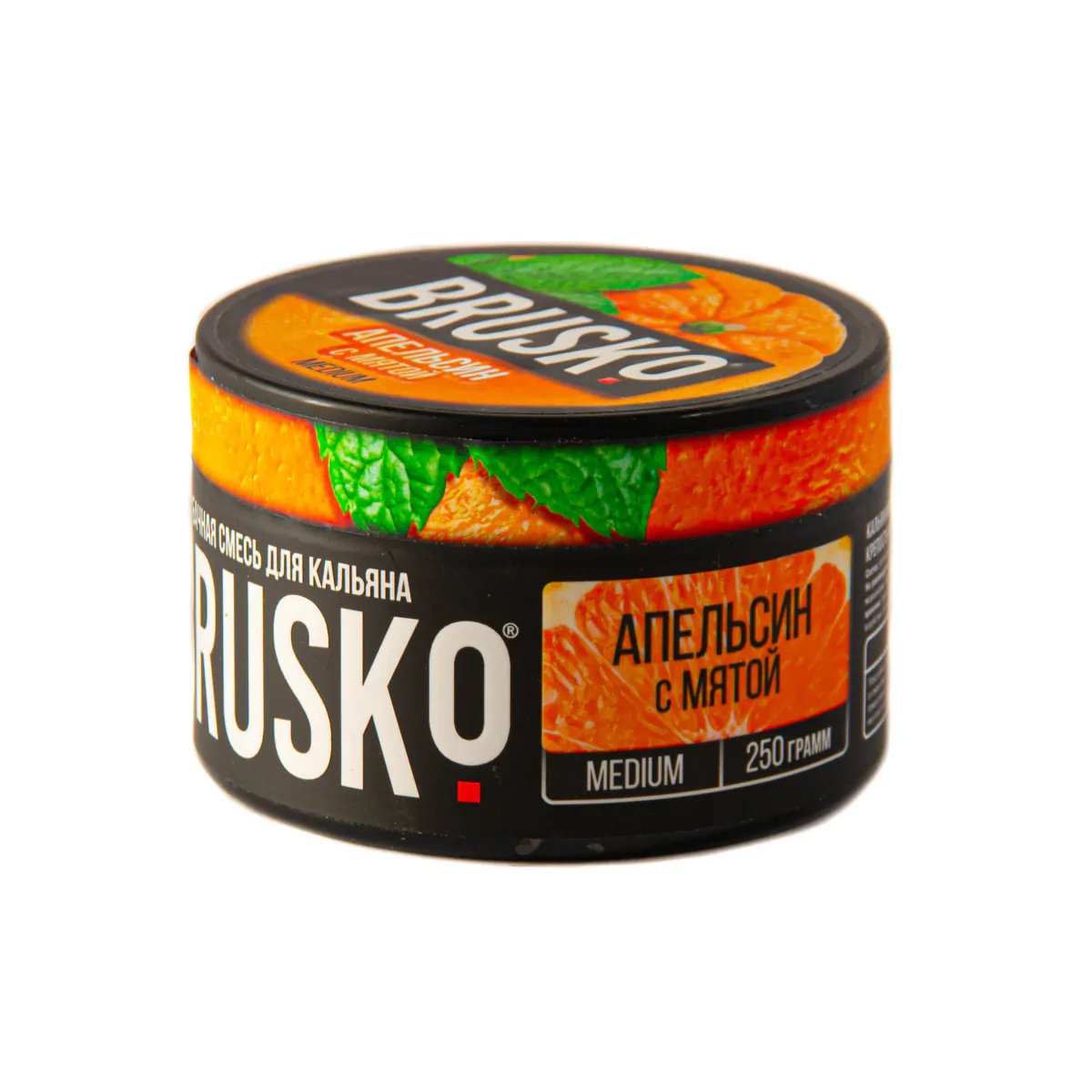 Brusco MEDIUM 250 gr (Orange with mint) Tobacco