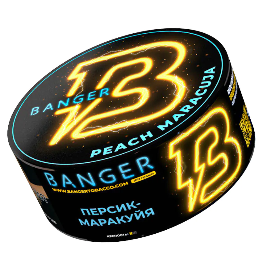 Banger 100 gr (Peach maracuja) Tobacco
