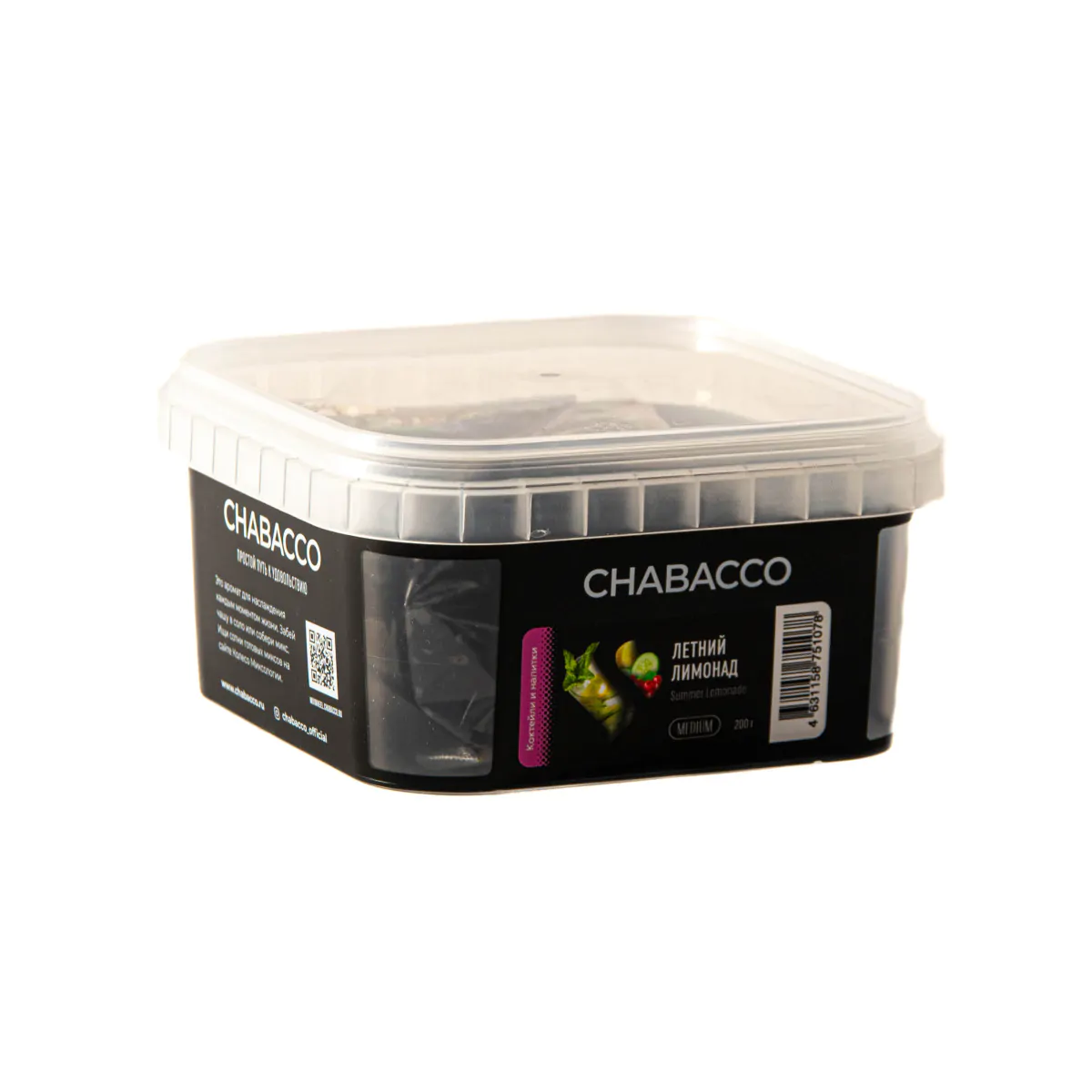 Chabacco Mix MEDIUM 200 gr (Summer lemonade) Tobacco