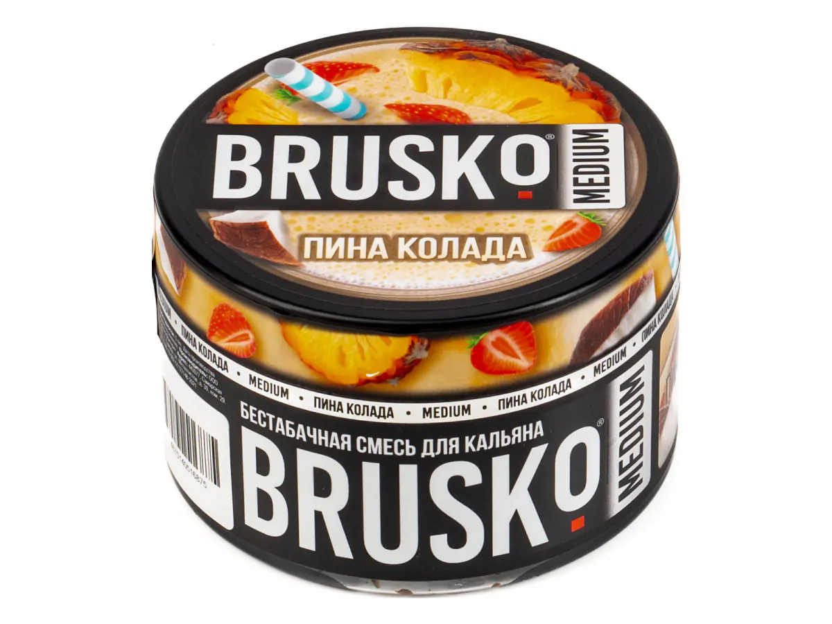 Brusco MEDIUM 250 gr (Pina Colada) Tobacco