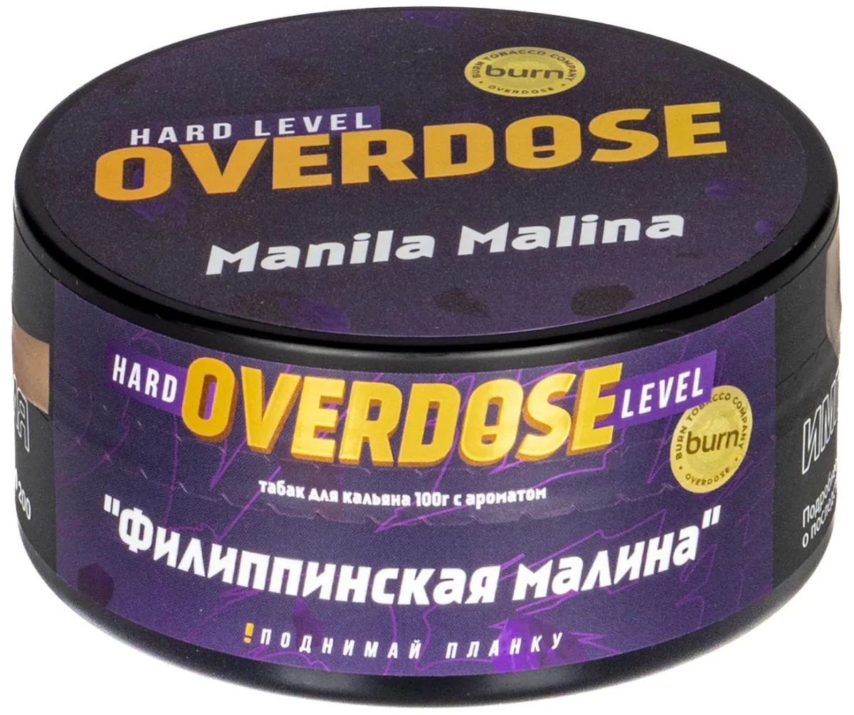 Overdose 100 gr (Manila Malina) Tobacco