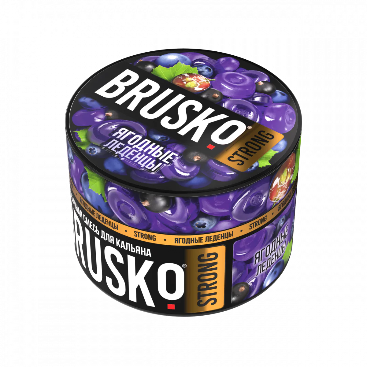 Brusco STRONG 50 gr (Berry lollipops) Tobacco