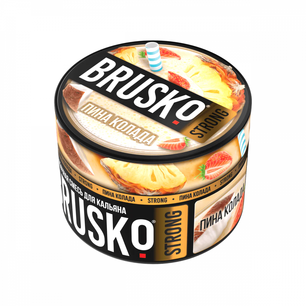 Brusco STRONG 50 gr (Pina Colada) Tobacco