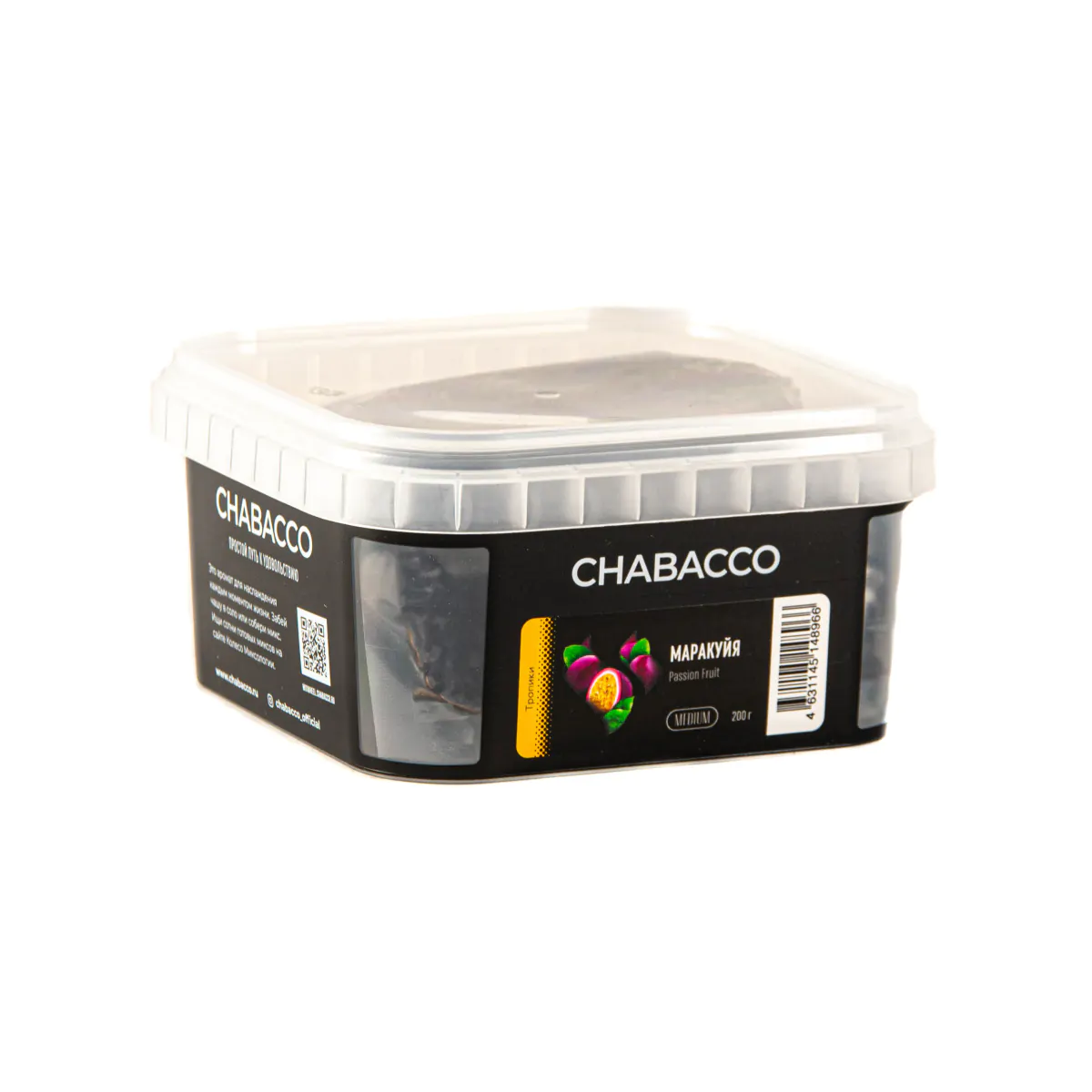 Chabacco MEDIUM 200 gr (Passion fruit) Tobacco