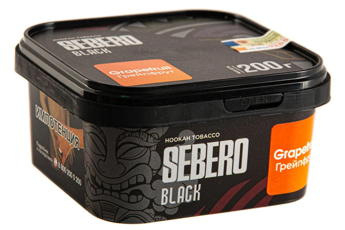 Sebero Black 200 gr (Grapefruit) Tobacco