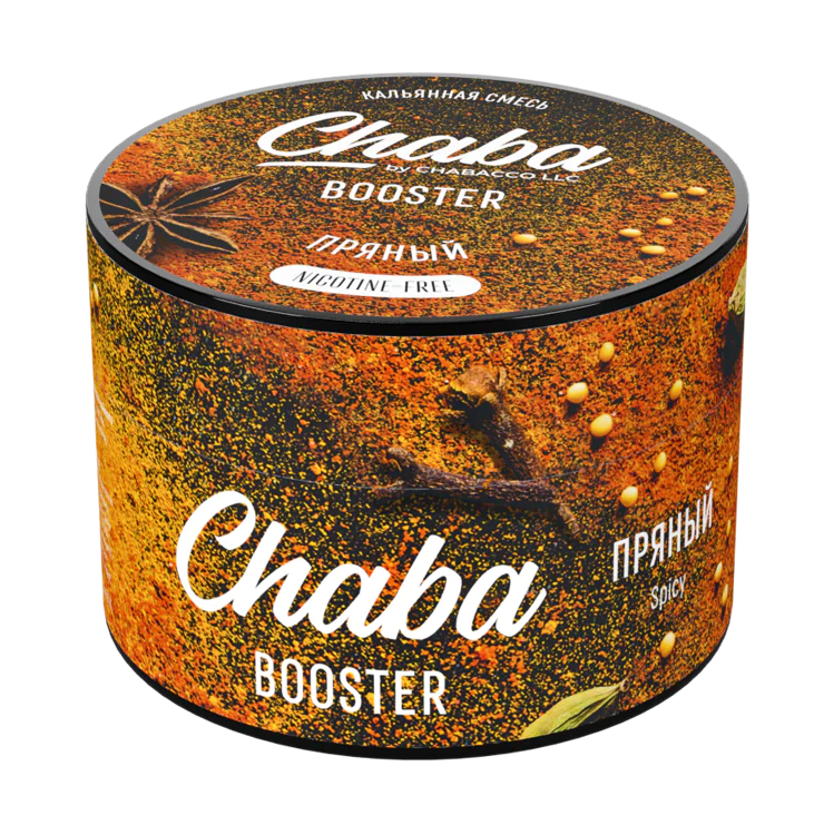 Chaba Booster 50 gr (Spicy Nicotine Free) Tobacco
