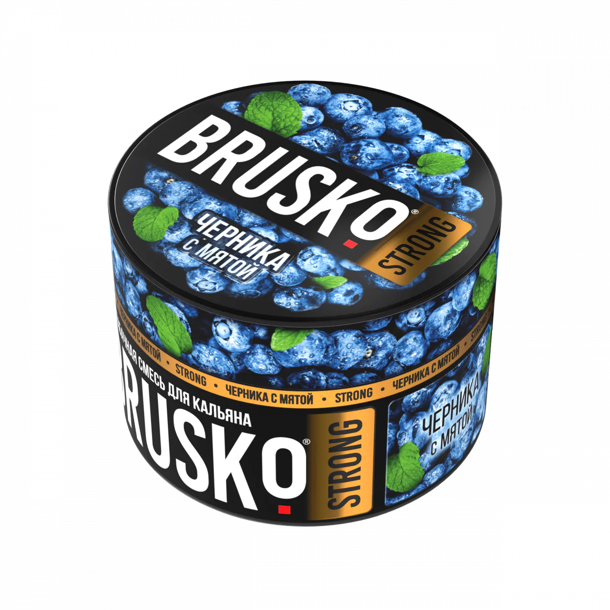 Brusco STRONG 50 gr (Blueberry with mint) Tobacco