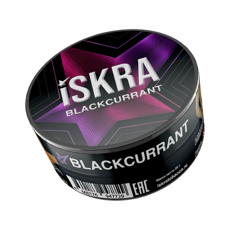 ISKRA 25 gr (Blackcurrant) Tobacco