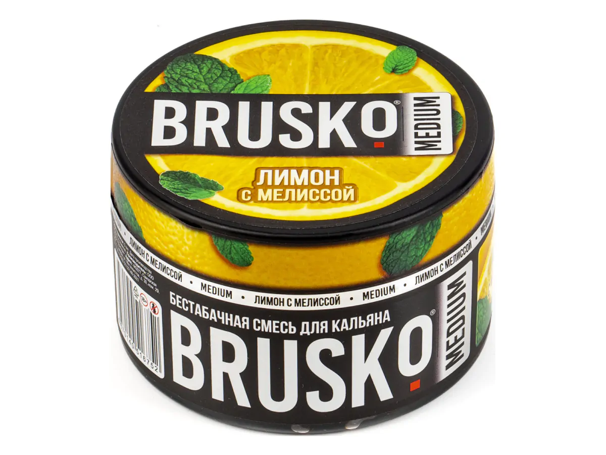 Brusco MEDIUM 250 gr (Lemon with melissa) Tobacco