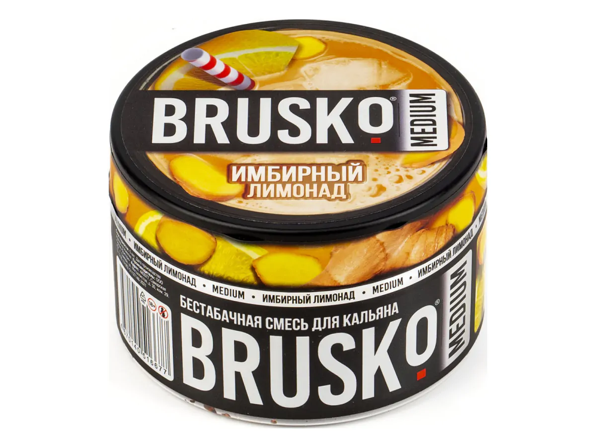Brusco MEDIUM 250 gr (Ginger lemonade) Tobacco