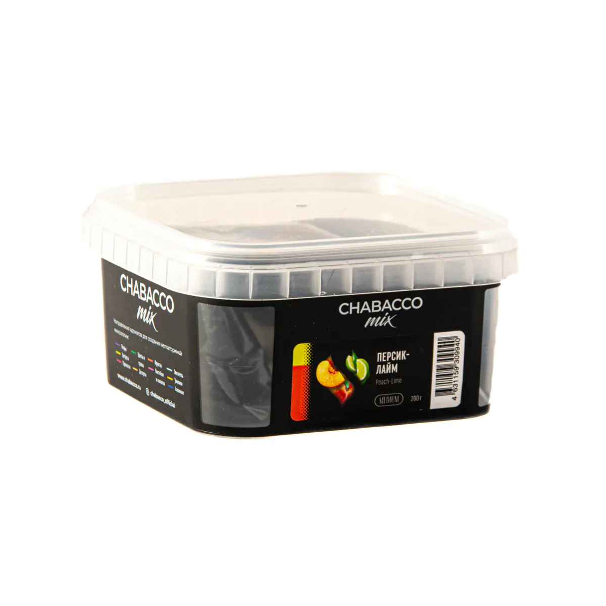 Chabacco Mix MEDIUM 200 gr (Peach-lime) Tobacco