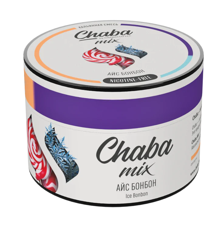 Chaba MIX 50 gr (Ice Bonbon Nicotine Free) Tobacco