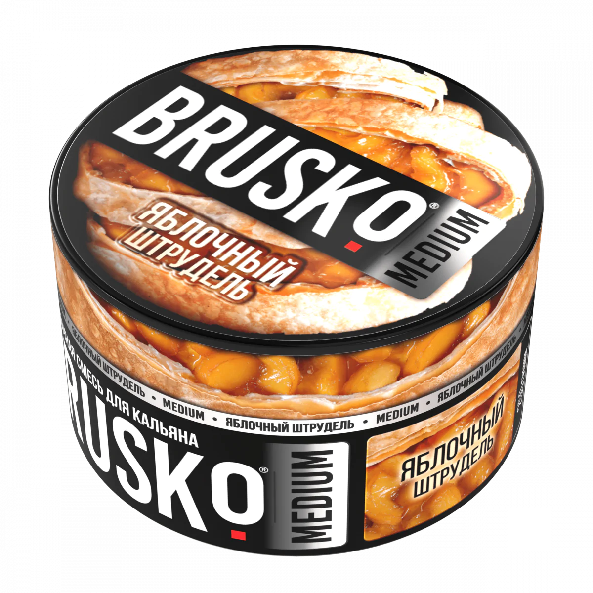 Brusco MEDIUM 250 gr (Apple strudel) Tobacco