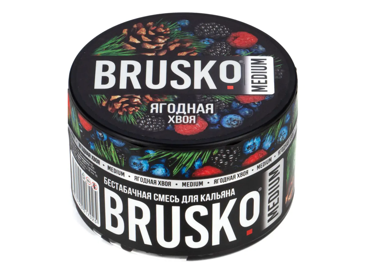 Brusco MEDIUM 250 gr (Berry pine) Tobacco
