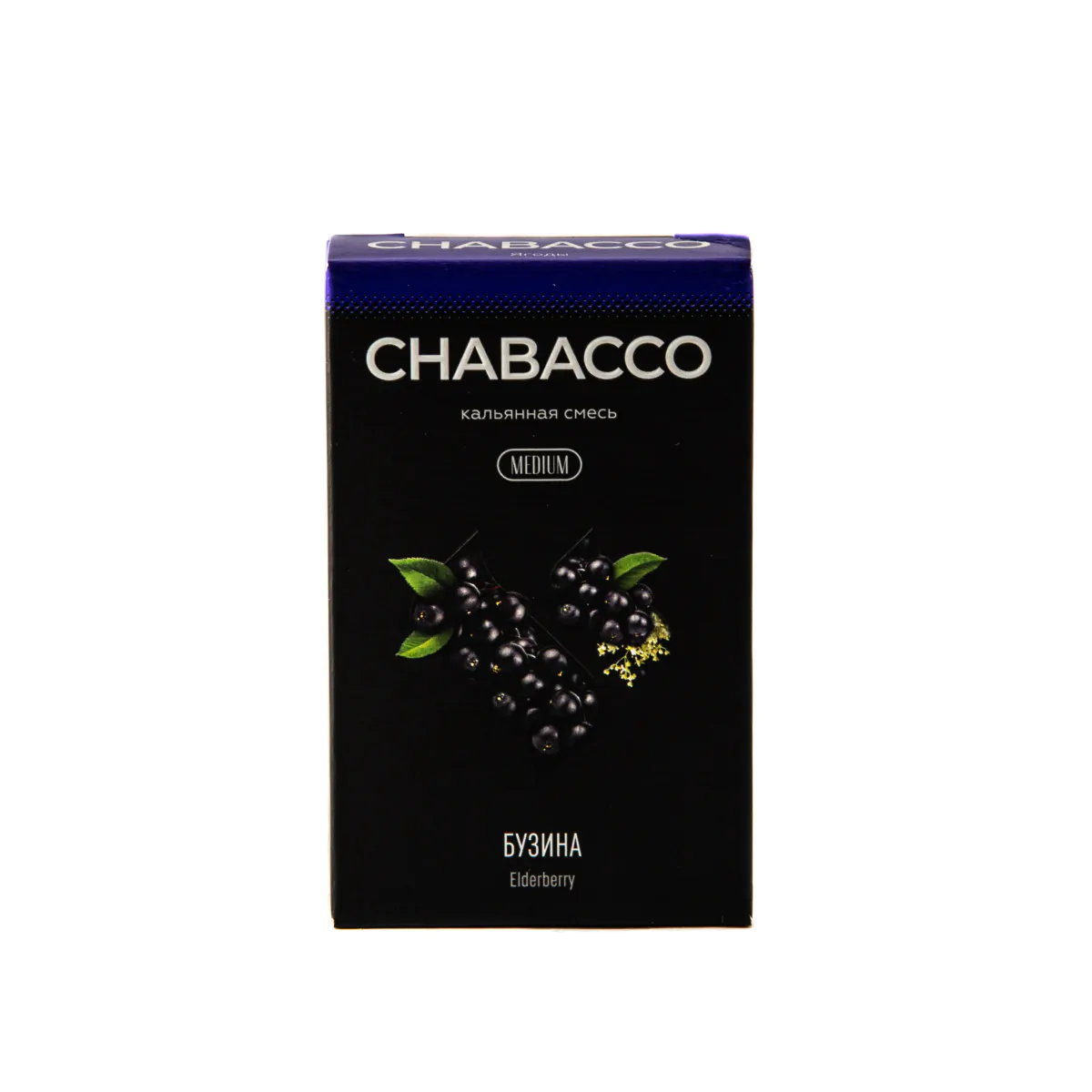 Chabacco MEDIUM 50 gr (Elderberry) Tobacco