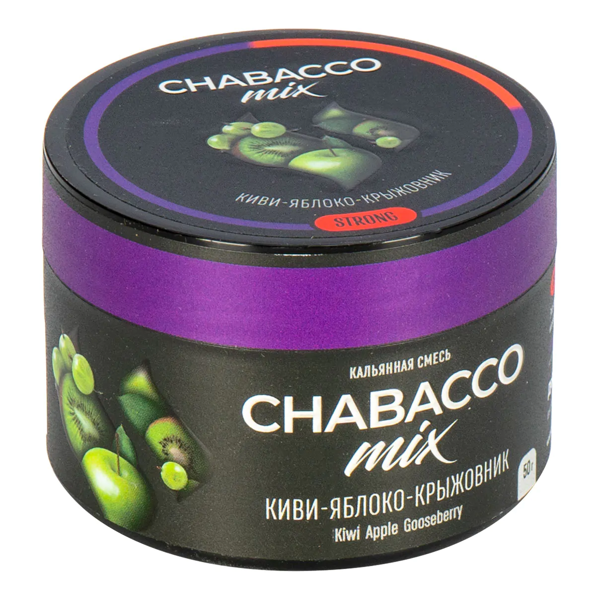 Chabacco Mix STRONG 50 gr (Kiwi apple gooseberry) Tobacco