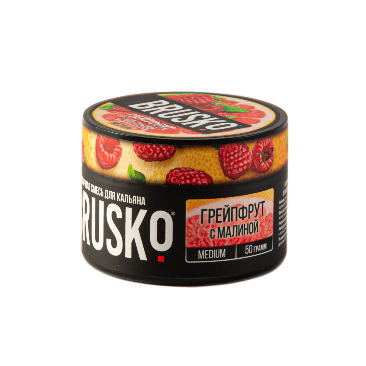 Brusco MEDIUM 50 gr (Grapefruit with raspberry) Tobacco