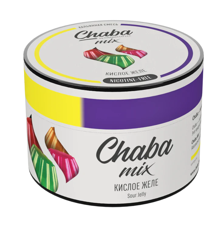 Chaba MIX 50 gr (Sour Jelly Nicotine Free) Tobacco