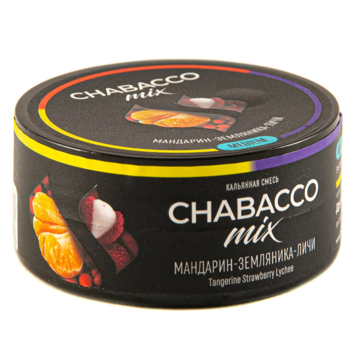 Chabacco Mix MEDIUM 25 gr (Tangerine Strawberry Lychee) Tobacco