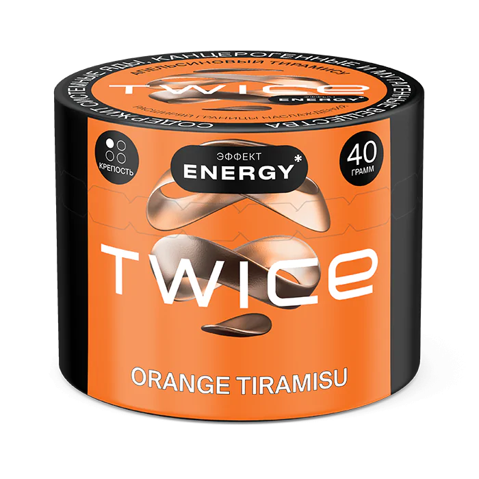 TWICE 40 gr (Orange Tiramisu) Tobacco