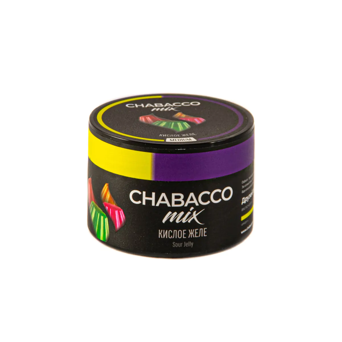 Chabacco Mix MEDIUM 50 gr (Sour jelly) Tobacco