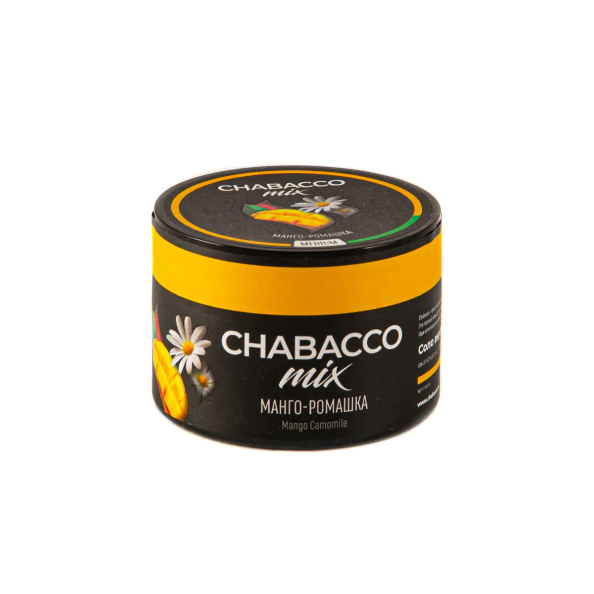 Chabacco Mix MEDIUM 50 gr (Mango chamomile) Tobacco