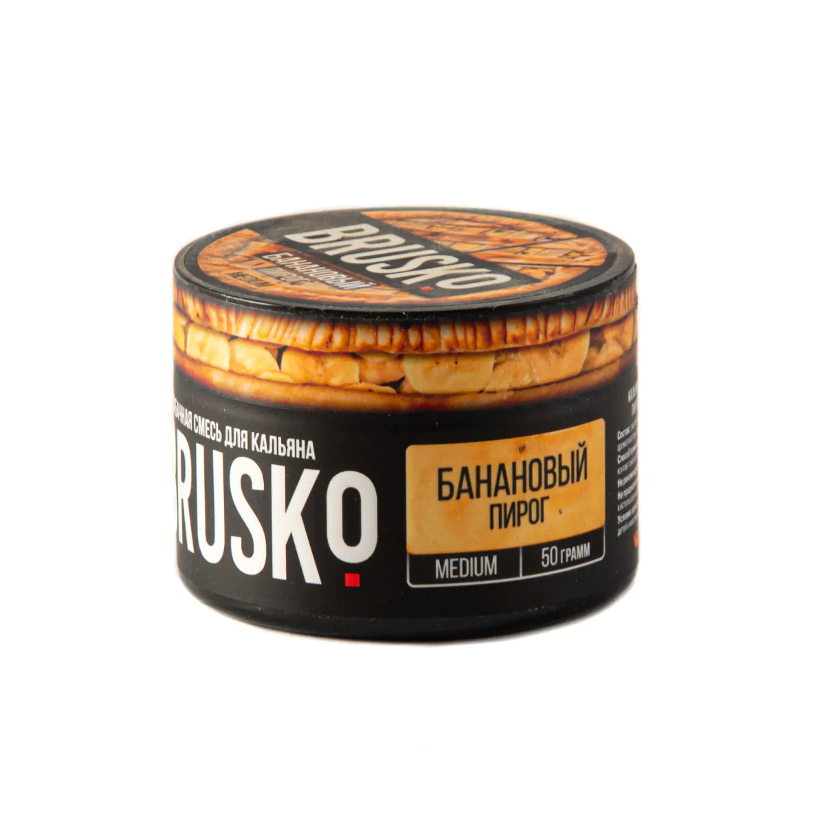 Brusco MEDIUM 50 gr (Banana cake) Tobacco
