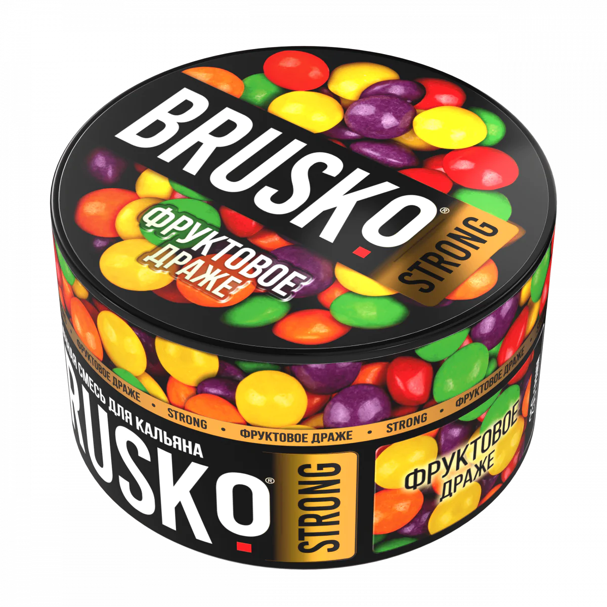 Brusco STRONG 250 gr (Fruit dragee) Tobacco