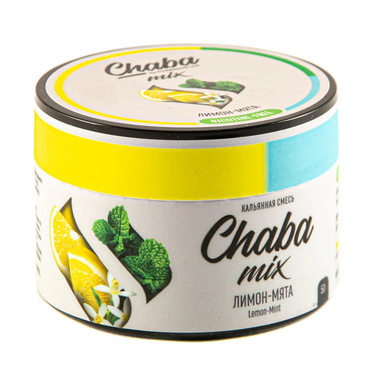 Chaba MIX 50 gr (Lemon-Mint Nicotine Free) Tobacco