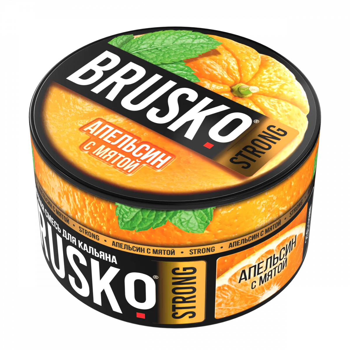 Brusco STRONG 250 gr (Orange with mint) Tobacco