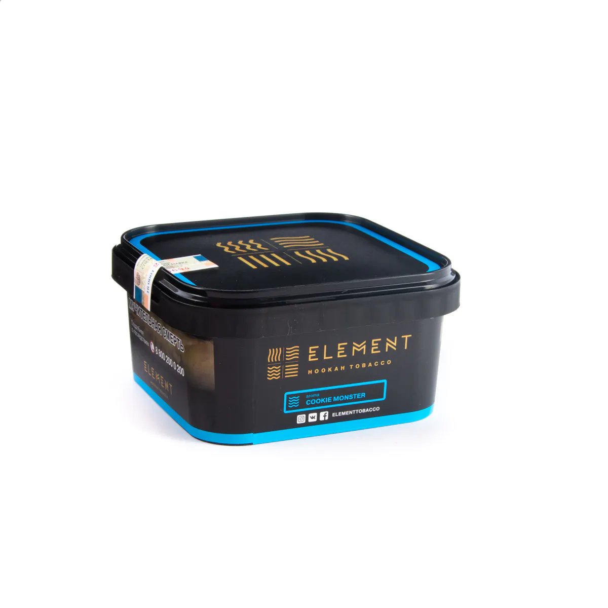 Element WATER 200 gr (Cookie monster) Tobacco