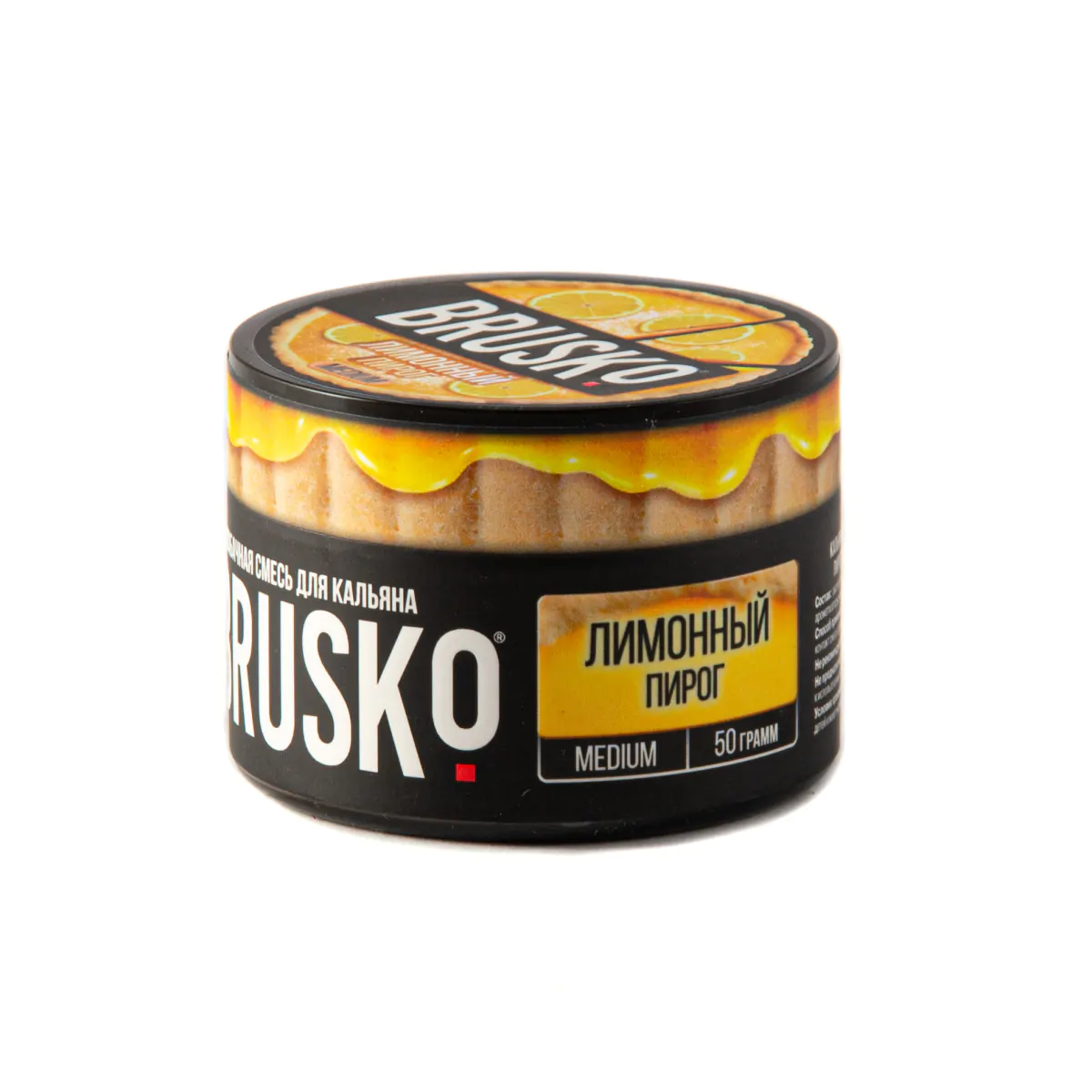 Brusco MEDIUM 50 gr (Lemon cake) Tobacco