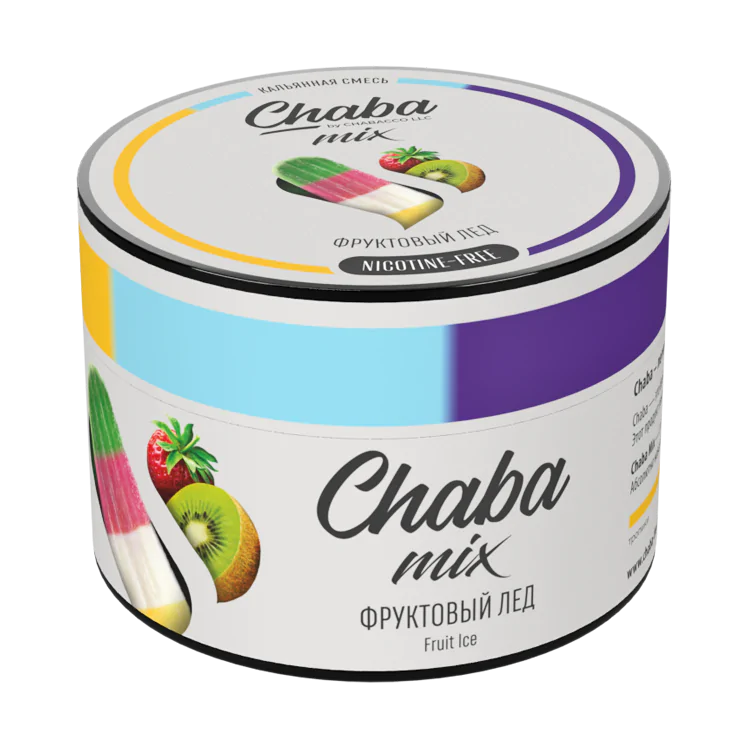 Chaba MIX 50 gr (Fruit Ice Nicotine Free) Tobacco