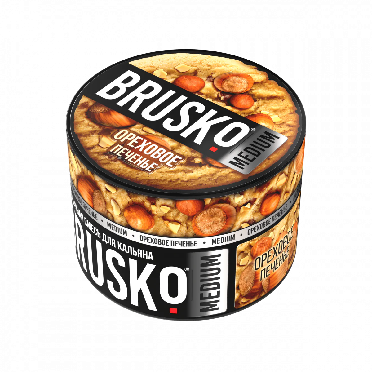 Brusco MEDIUM 50 gr (Nutty cookie) Tobacco