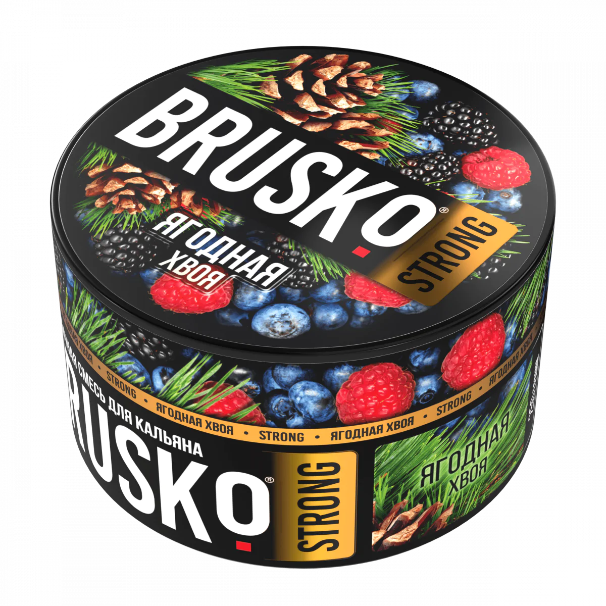 Brusco STRONG 250 gr (Berry needles) Tobacco