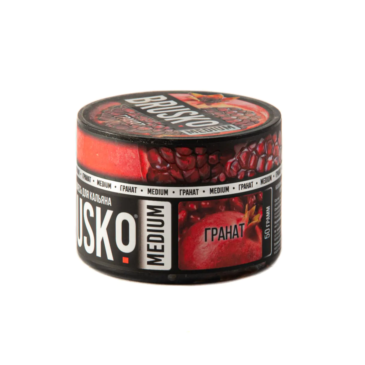 Brusco MEDIUM 50 gr (Pomegranate) Tobacco