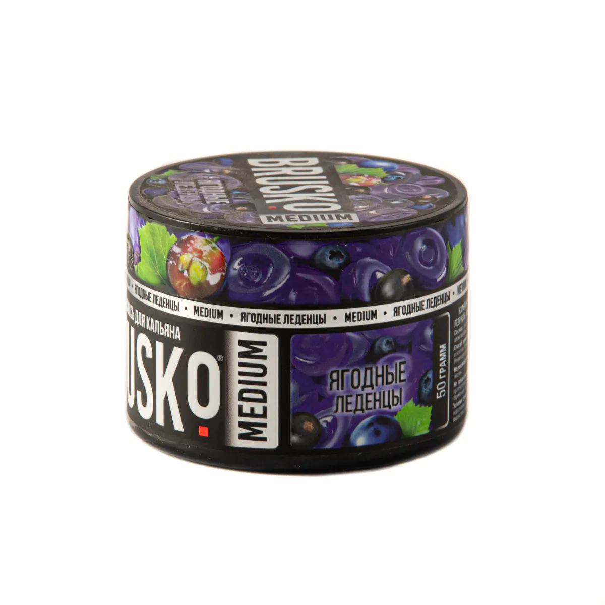 Brusco MEDIUM 50 gr (Berry lollipops) Tobacco