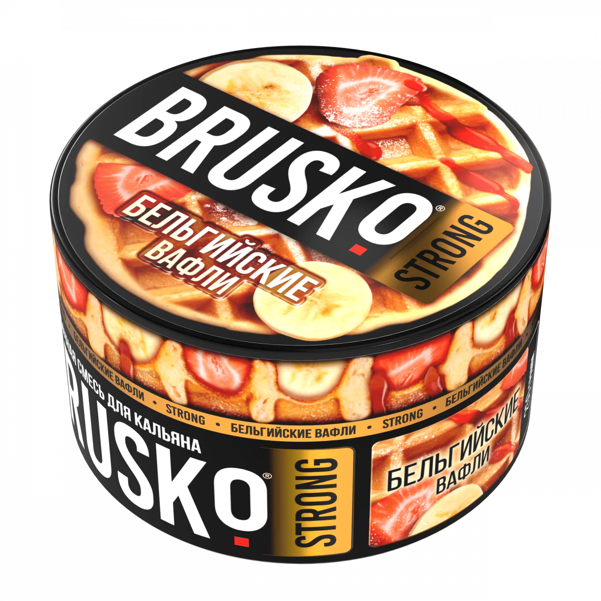 Brusco STRONG 250 gr (Belgian waffles) Tobacco